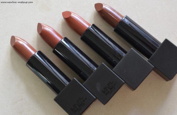 All Nykaa So Matte Nudes Collection Lipsticks Review, Swatches