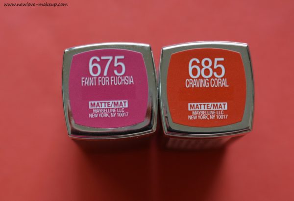 New Maybelline Color Sensational Creamy Matte Lipsticks India Review, Swatches