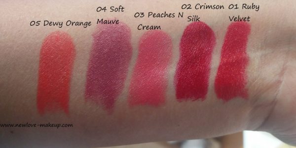 All 15 *New* Lakme Absolute Argan Oil Lipsticks Swatches, Price, Buy Online