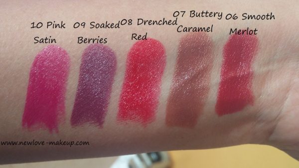 All 15 *New* Lakme Absolute Argan Oil Lipsticks Swatches, Price, Buy Online