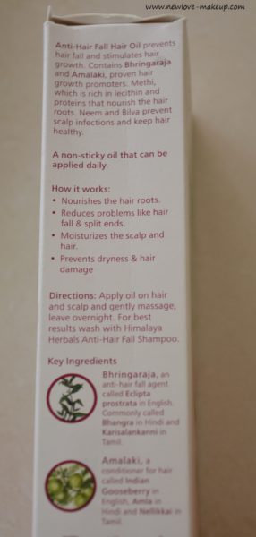 Himalaya Herbals Anti-Hair Fall Range Review : #4FabulousHair