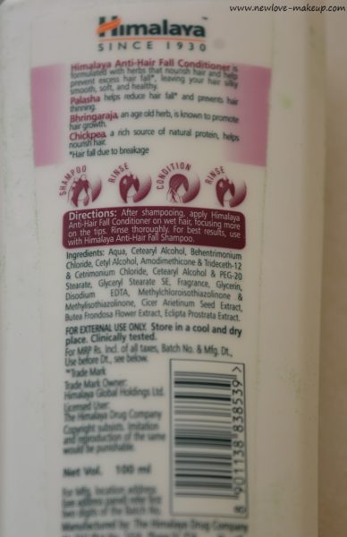 Himalaya Herbals Anti-Hair Fall Range Review : #4FabulousHair