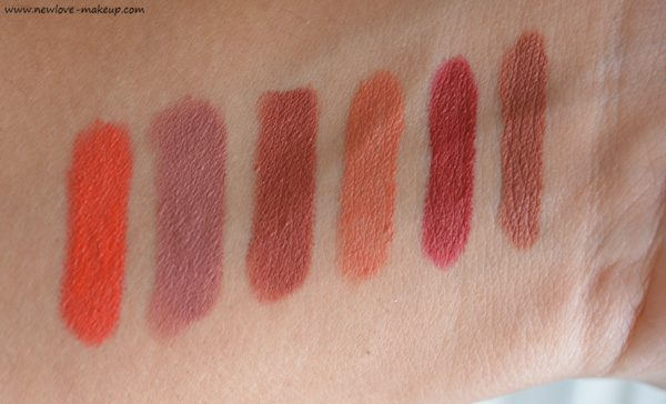 6 New Sugar Matte As Hell Lip Crayons Review, Swatches