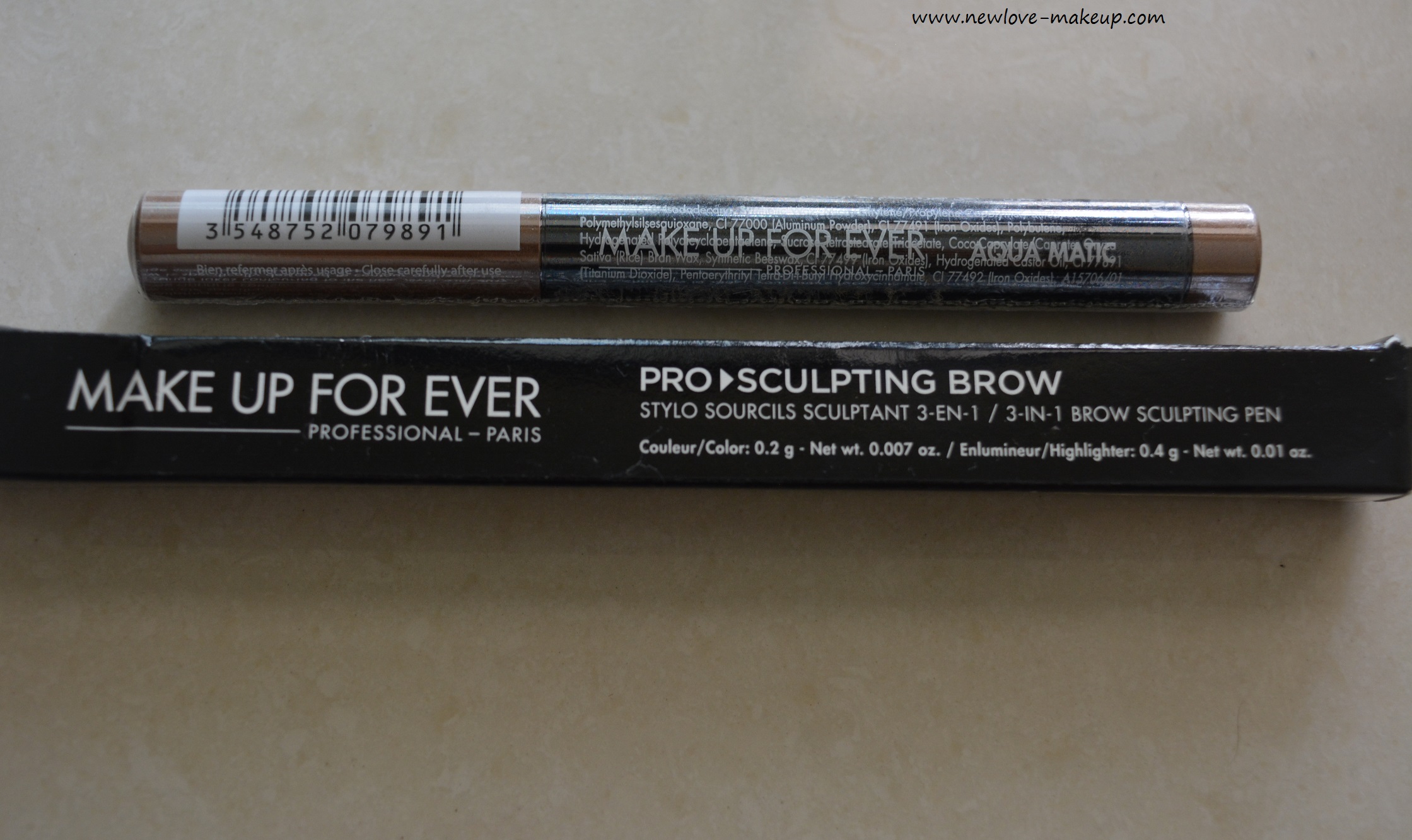 New MUFE Aqua Matic Eyeshadow, Pro Sculpting Brow Review, Swatches