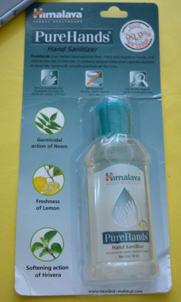 Himalaya PureHands Hand Sanitizers Review