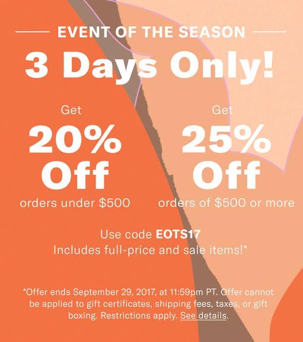 ShopBop Event of the Season Sale 17