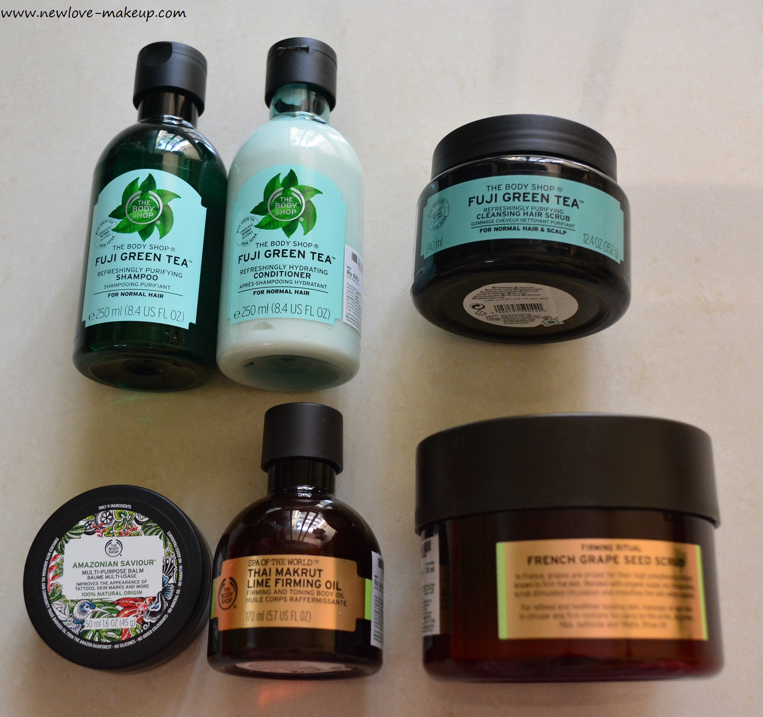 The Body Shop Fuji Green Tea Haircare, Amazonian Saviour Balm, Spa of the  World New Launch Review