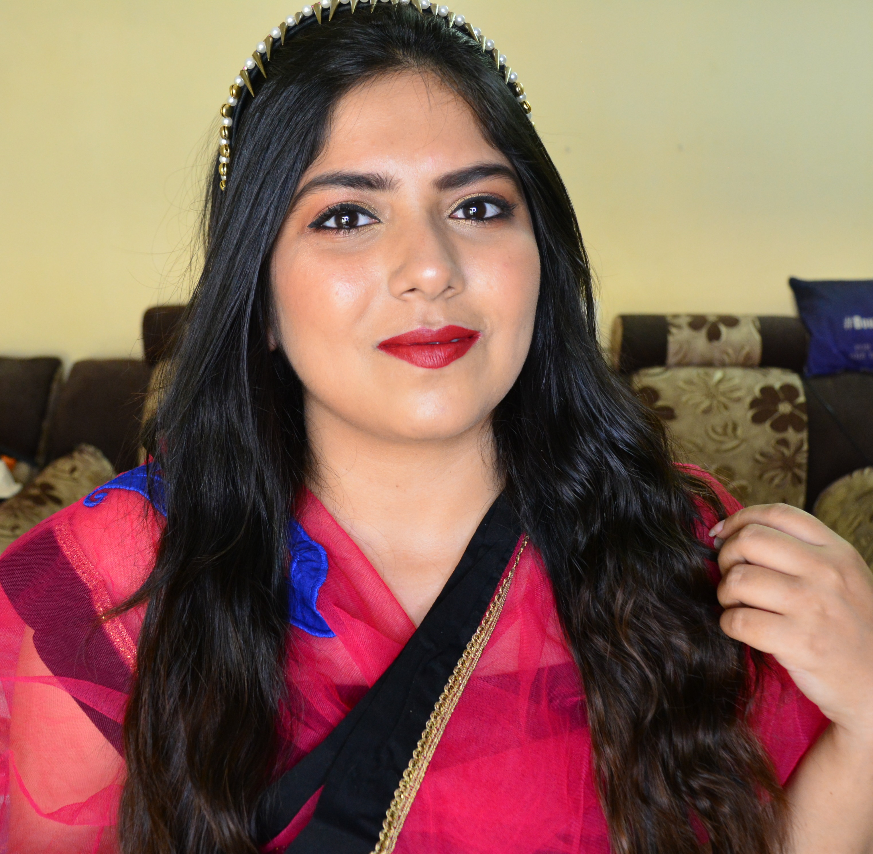 Two Easy Heatless DIY Hairstyles for Indian Outfits