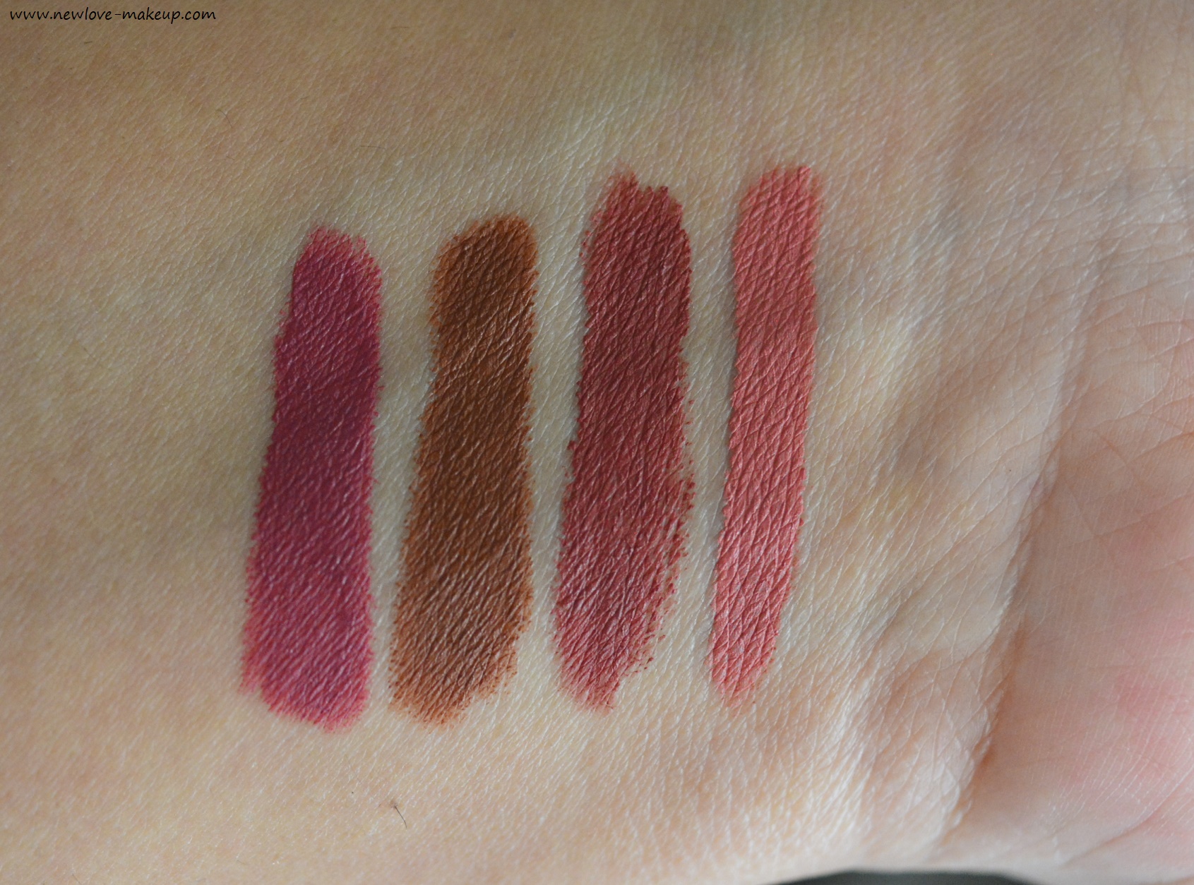 Swatches- New Shades 15 to 18 of Sugar Matte As Hell Lip Crayons