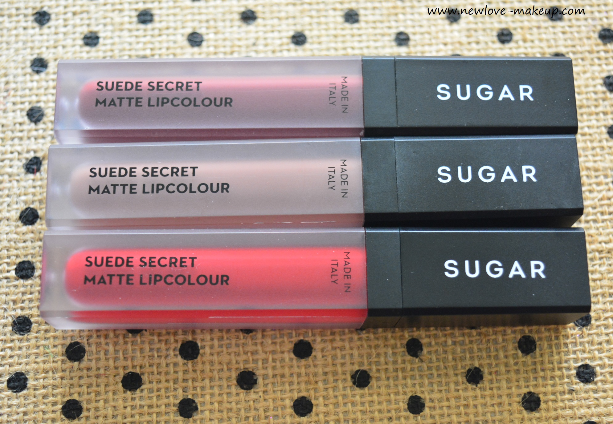 Sugar Cosmetics Suede Secret Matte Lipcolours Review, Swatches