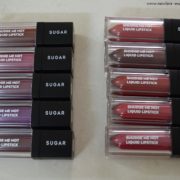 Swatches - Sugar Smudge Me Not Liquid Lipsticks New Shades 21 to 30