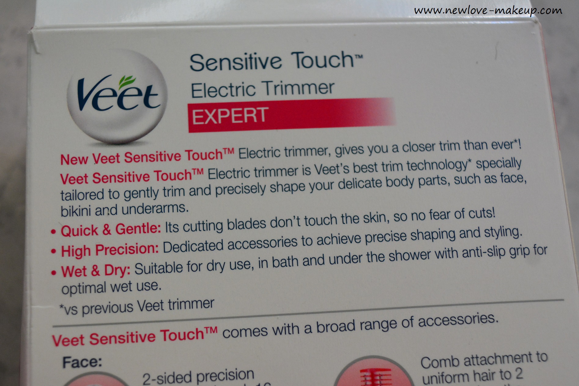 Veet Sensitive Touch Expert Beauty Trimmer Review