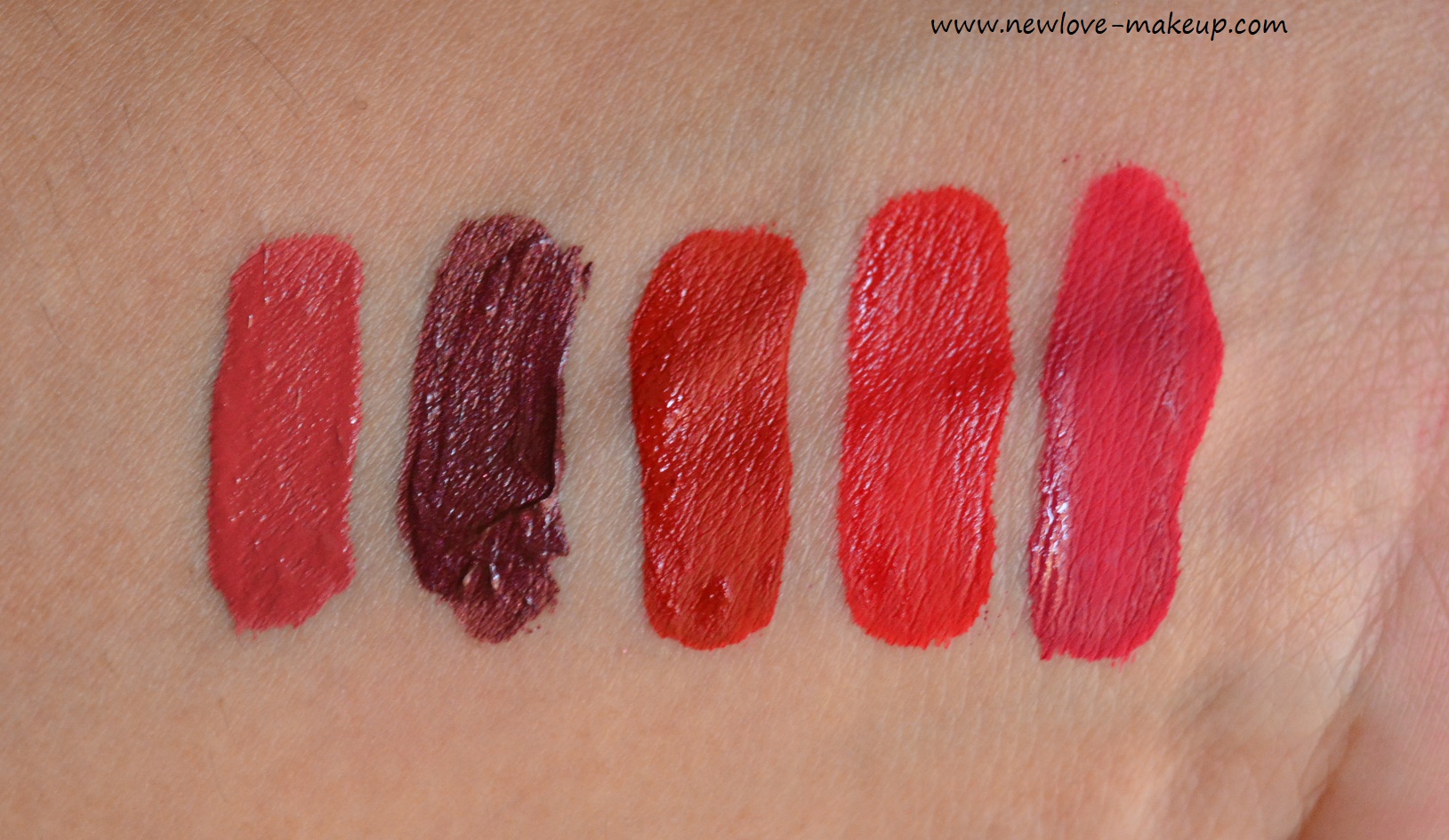 Swatches - Sugar Smudge Me Not Liquid Lipsticks New Shades 21 to 30