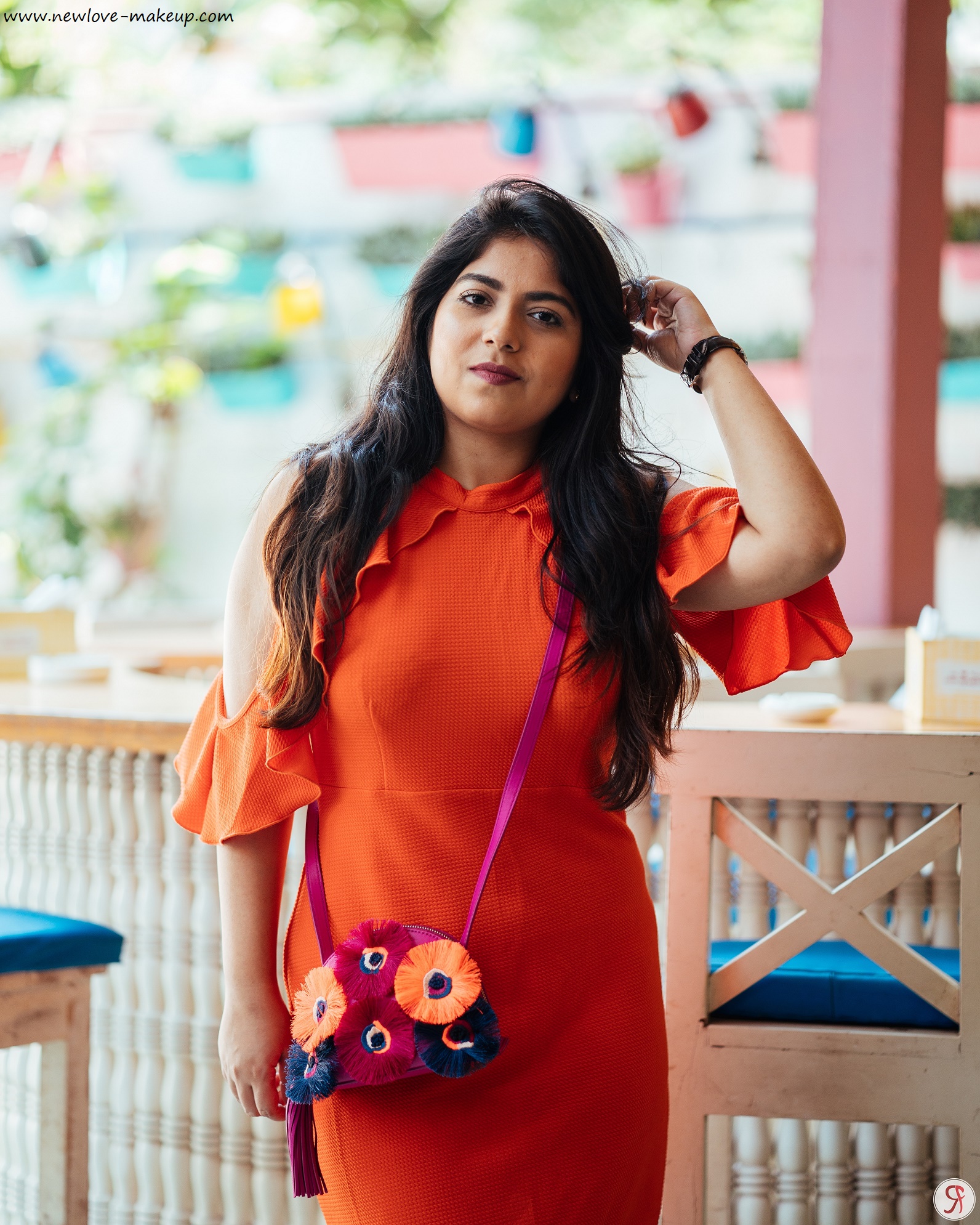 OOTD: For The Love of Orange, Indian Fashion Blog