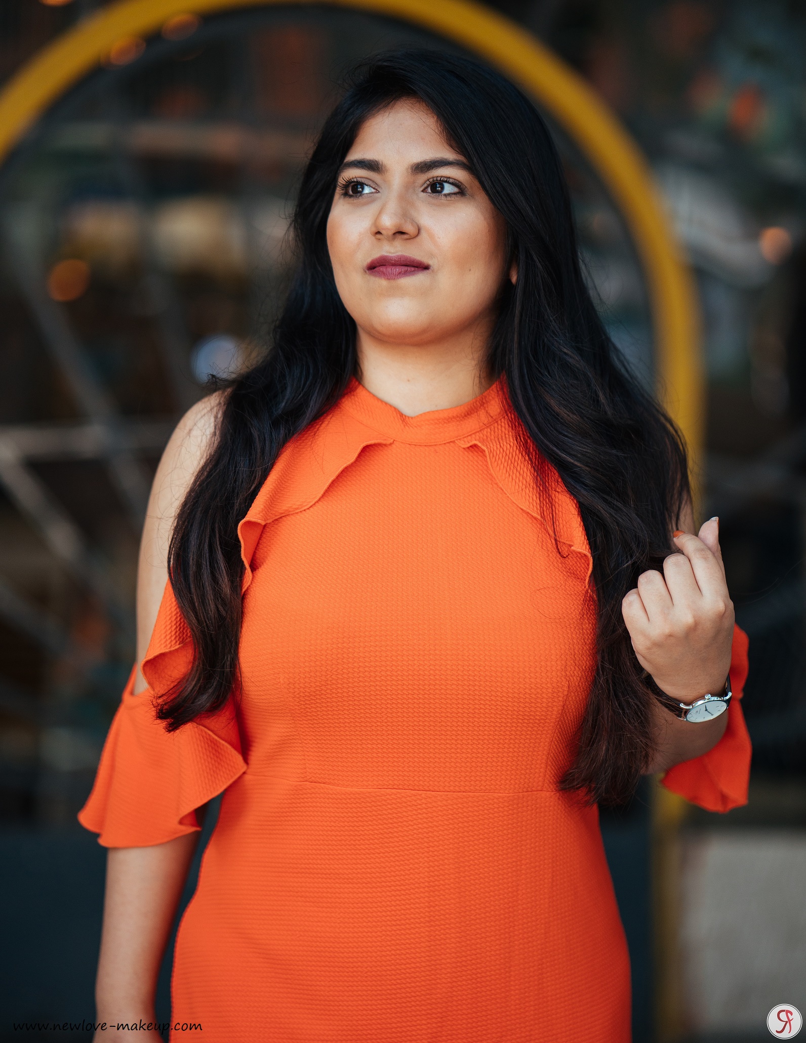 OOTD: For The Love of Orange, Indian Fashion Blog