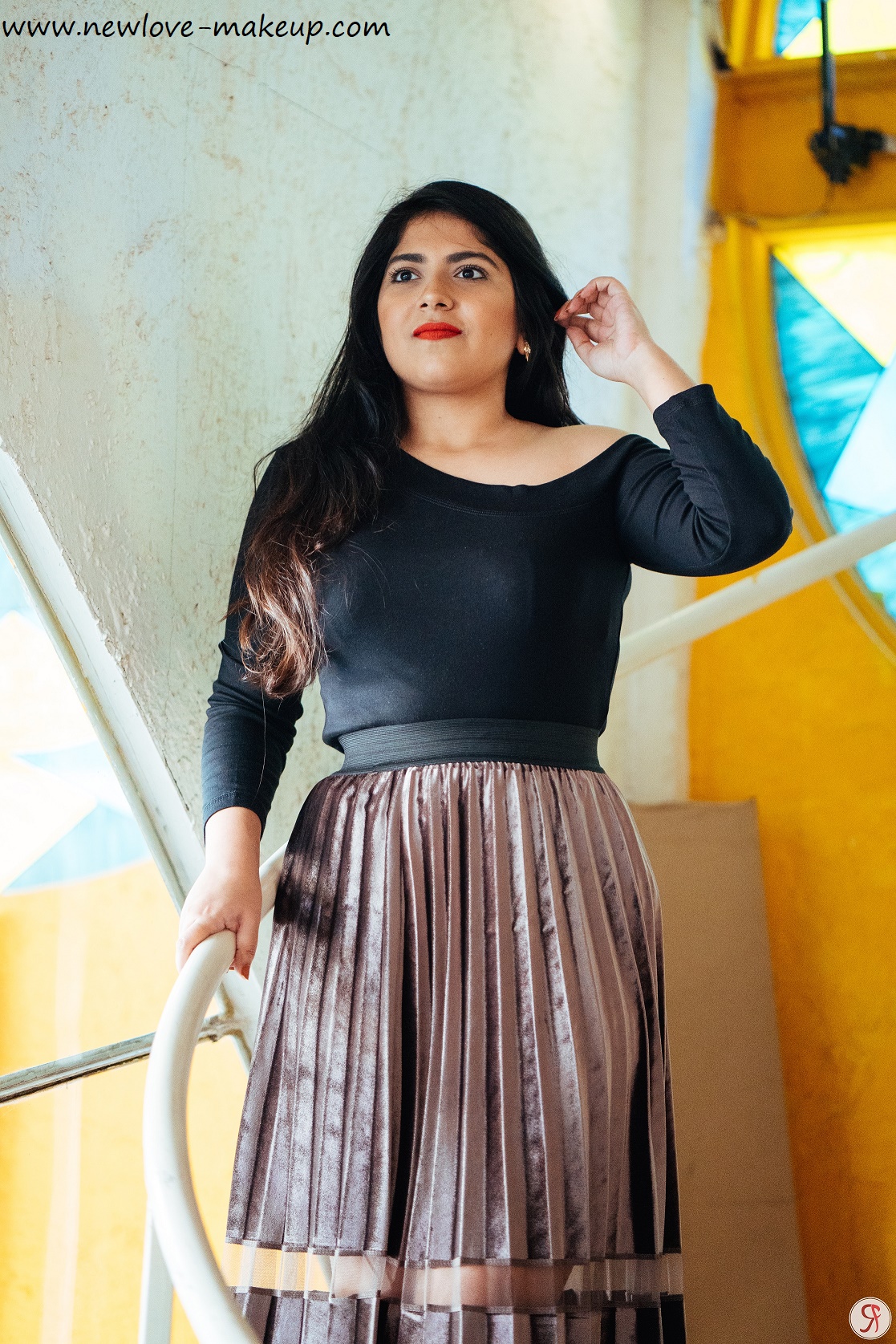 OOTD: Pleated Skirt Love, Indian Fashion Blog