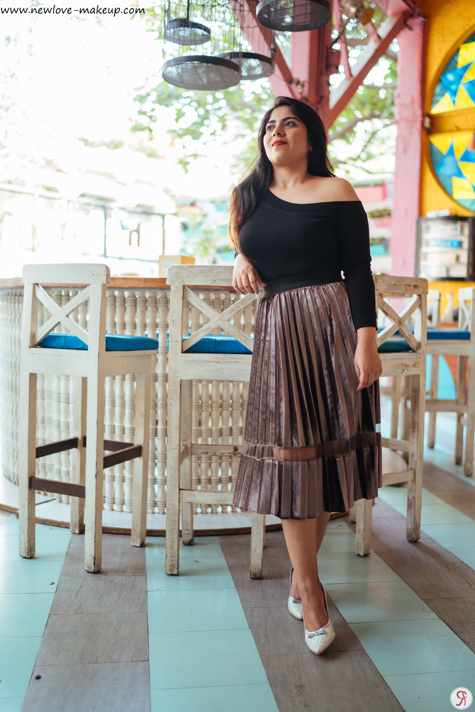 OOTD: Pleated Skirt Love, Indian Fashion Blog