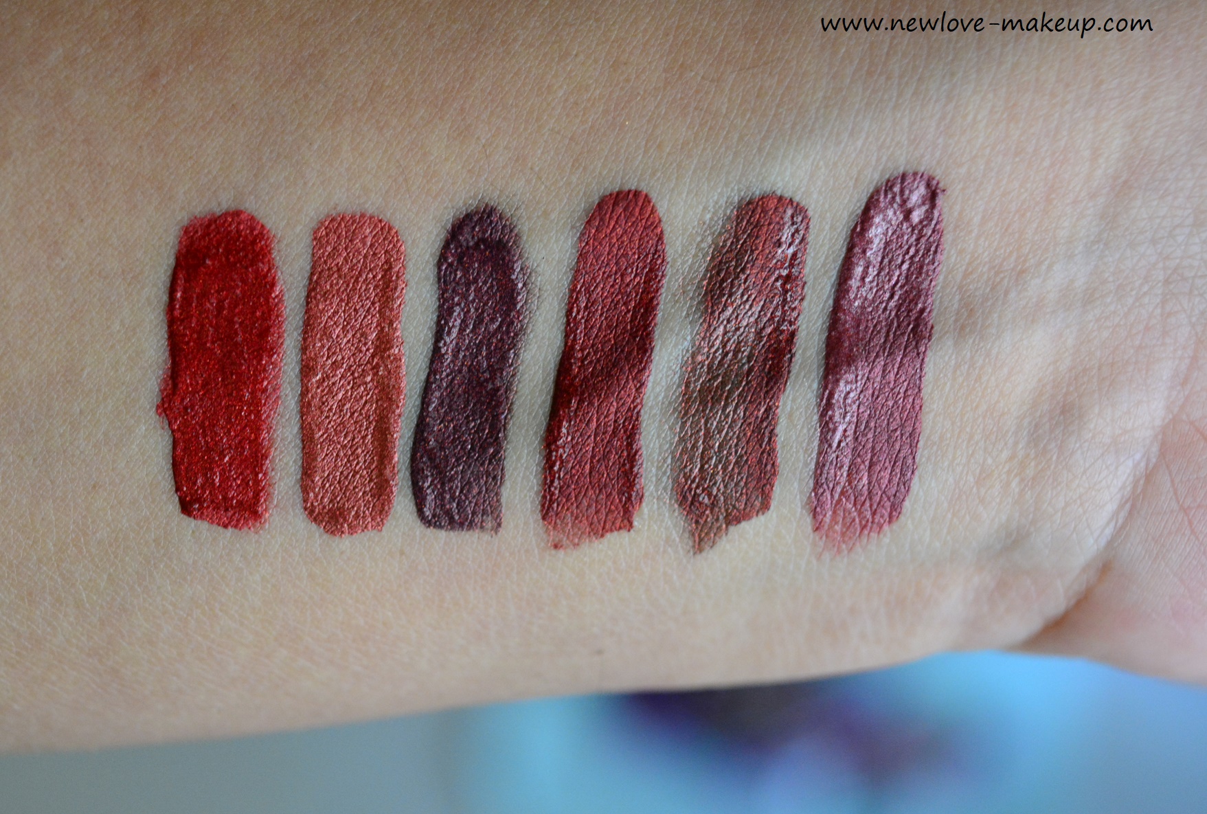 New Metallic Shades - Sugar Smudge Me Not Liquid Lipsticks