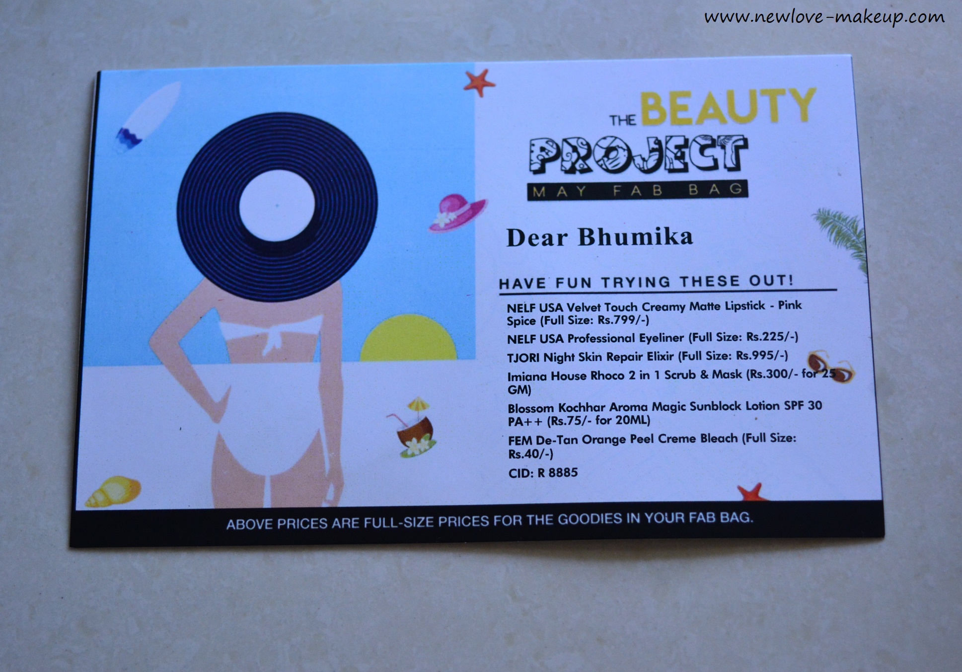 May 2018 Fab Bag Unboxing