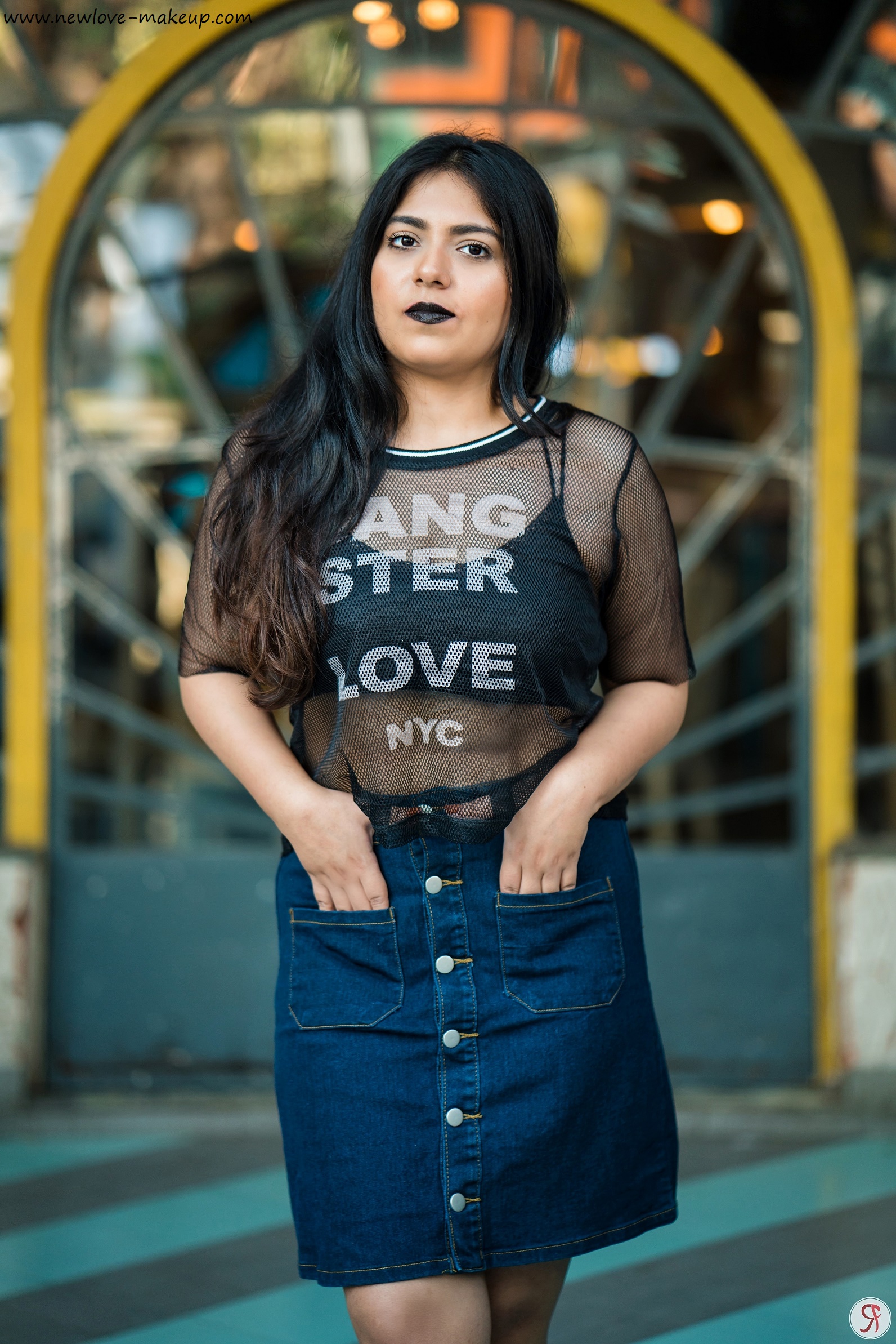 OOTD: Goth Chic, Indian Fashion Blog, Gothic Fashion