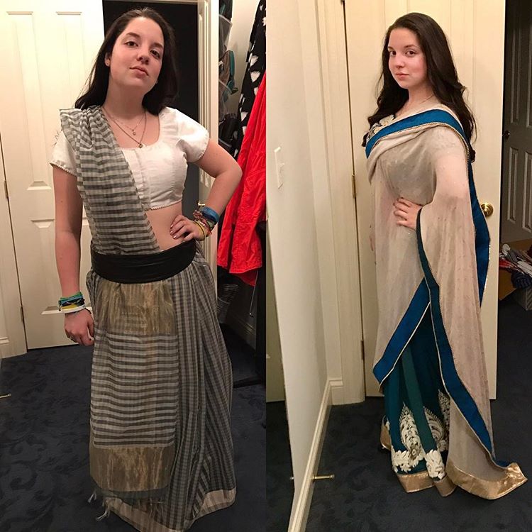 5 Times International Celebs Wore Sarees in India and Floored Us All!
