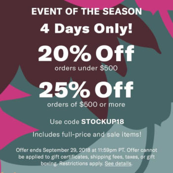 ShopBop Event Of The Season Sale is Here!