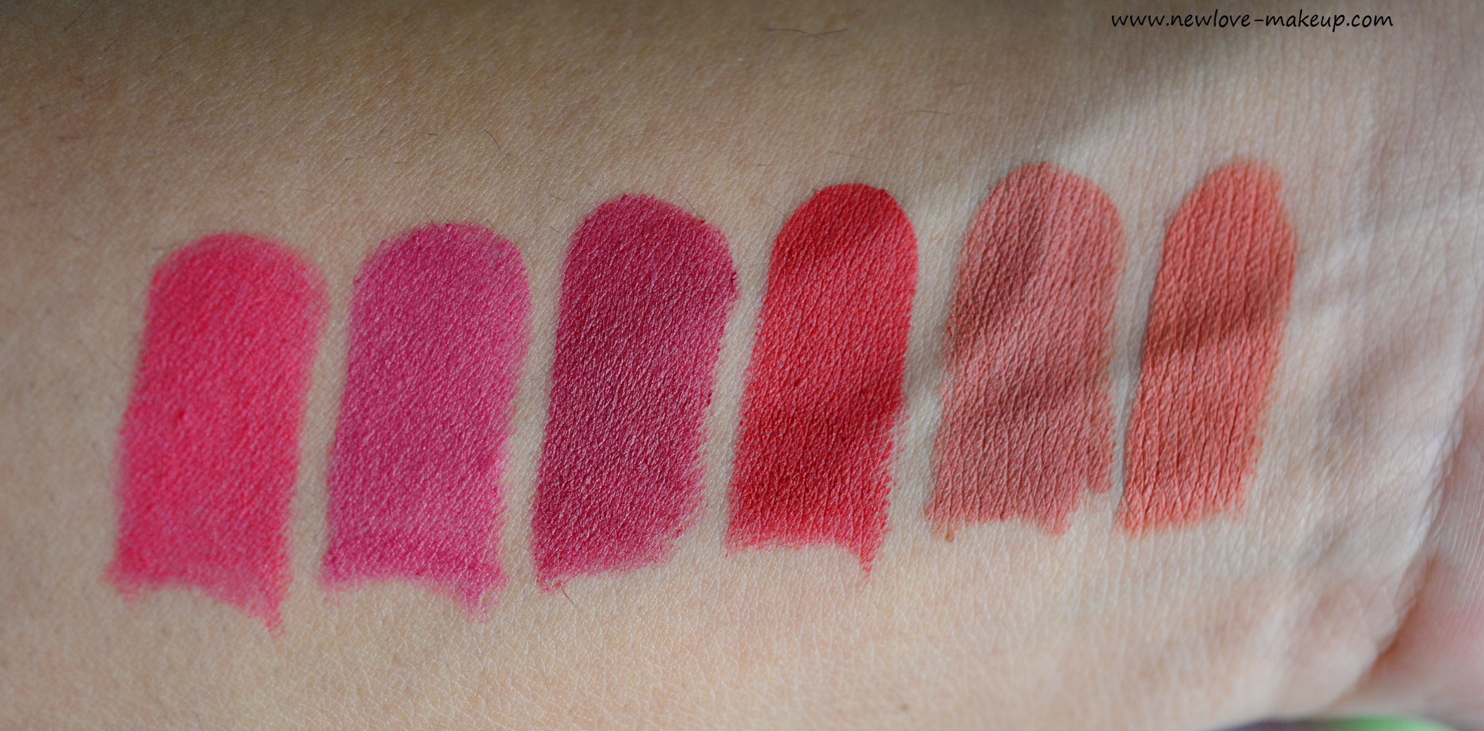 NEW Sugar Cosmetics Nothing Else Matter Lipsticks Review, Swatches