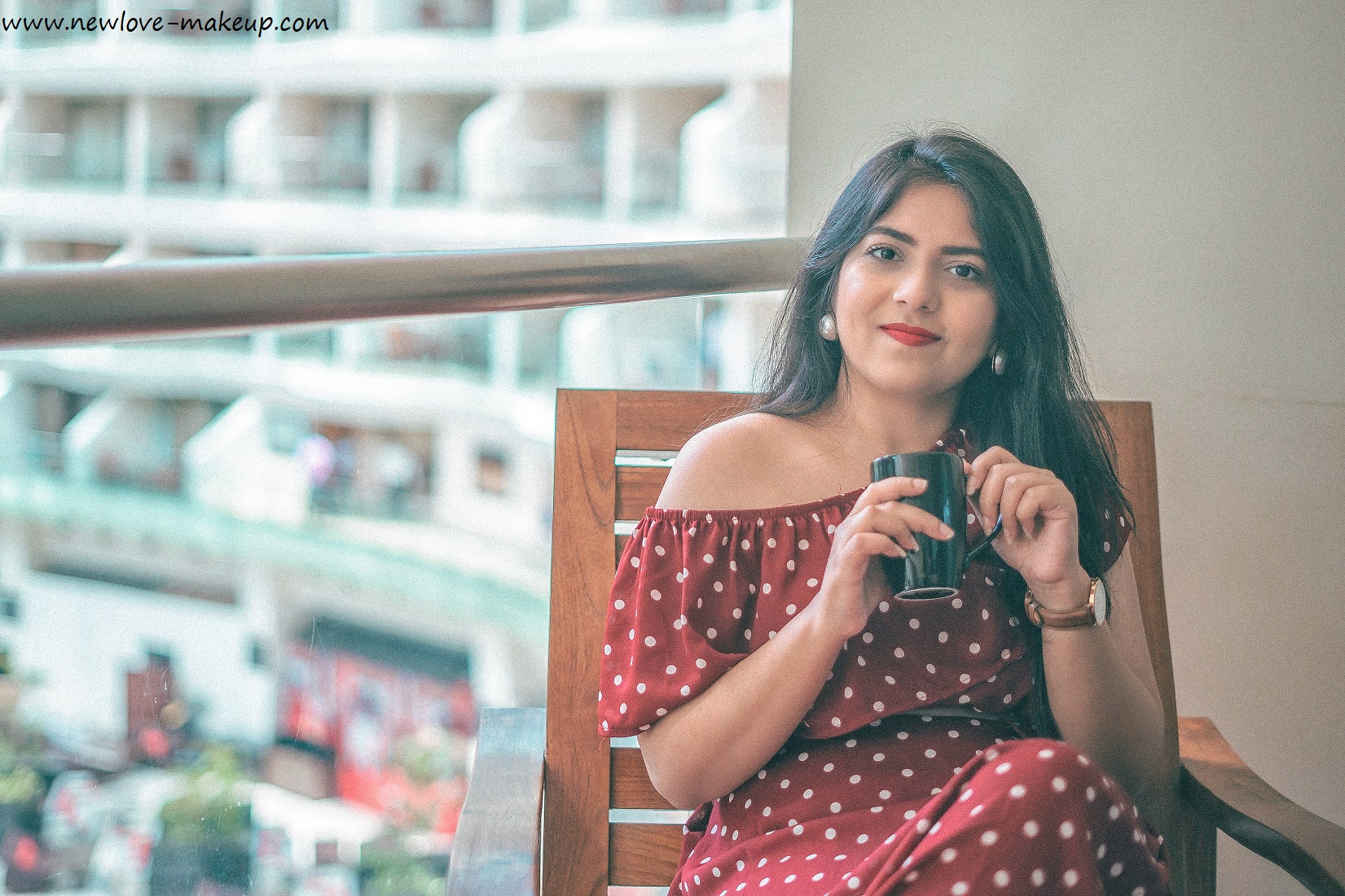 OOTD: Vintage Polka Dots Retro Style Co-ords, Indian Fashion Blog
