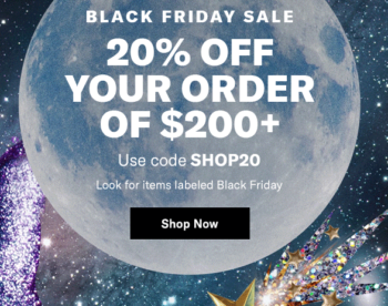 ShopBop Black Friday Sale 2020